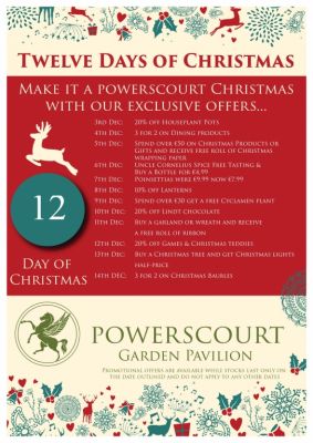 12 Days of Christmas at Powerscourt Garden Pavilion