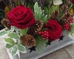 A Rustic Christmas Flower Arrangement by Carol Bone