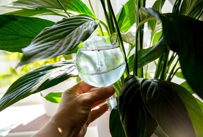 How to use watering globes for houseplants