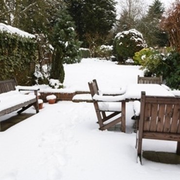 Winter care for garden furniture