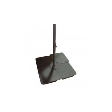 FILLABLE CANTILEVER PARASOL BASE - BLACK