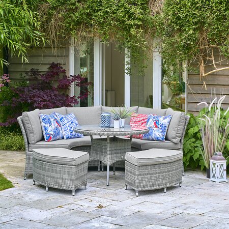 Leisuregrow - Monaco curved Dining Set
