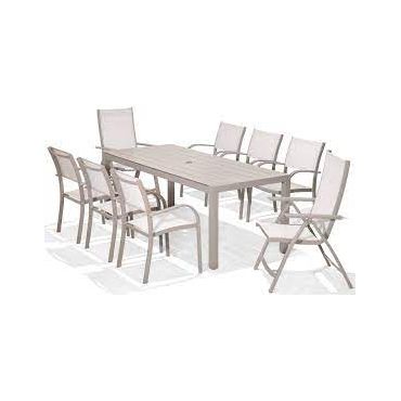 MORELLA 8C 201CM RECT DINING SET